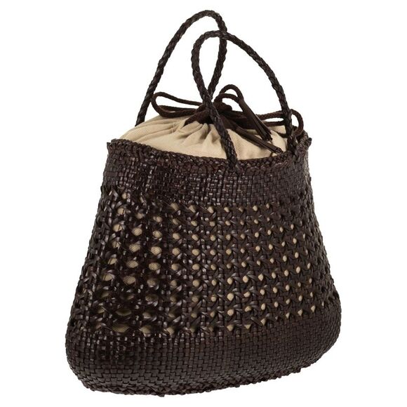 Dragon Diffusion Women Santa Cano - Braided Leather Bag - Picture 4 of 5